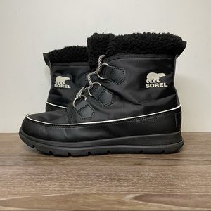Sorel | Explorer Carnival Waterproof Boots ; Black - 8